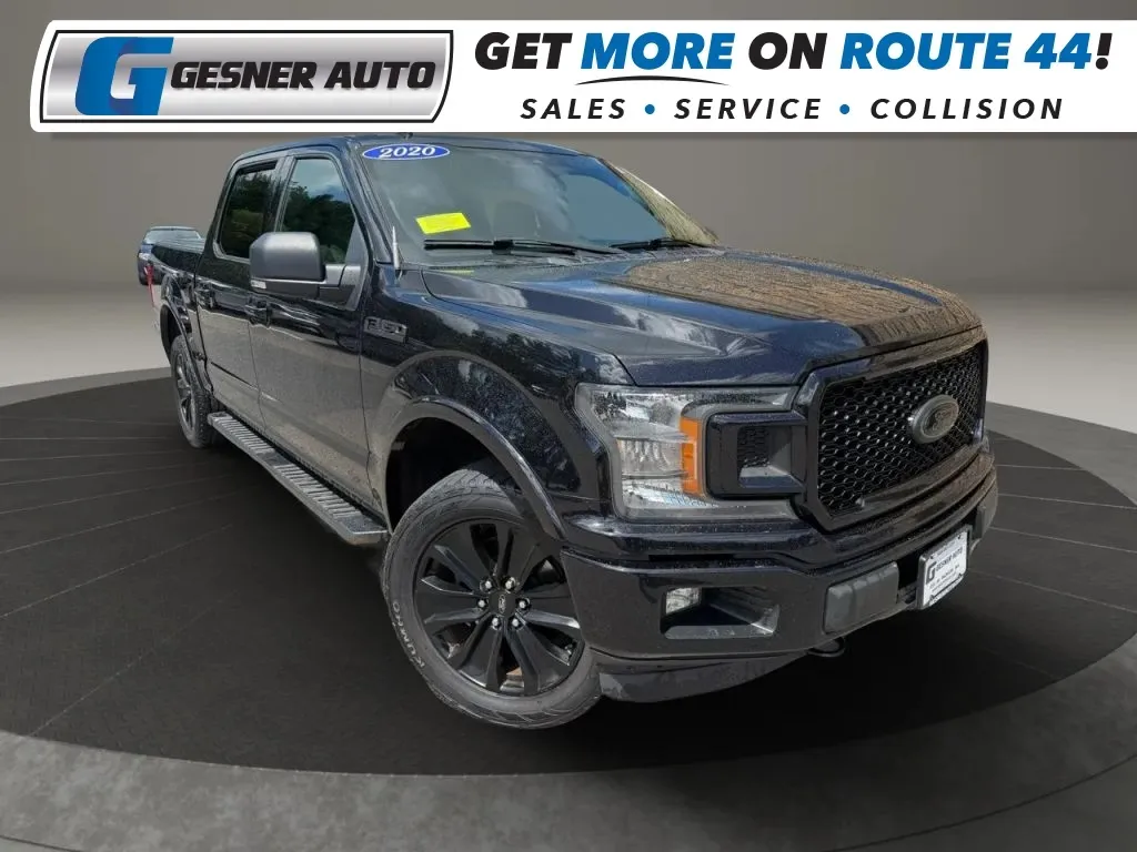 Black 2020 Ford F-150 SuperCrew Cab XLT Pickup 4D 5 1/2 ft for sale in Taunton, MA