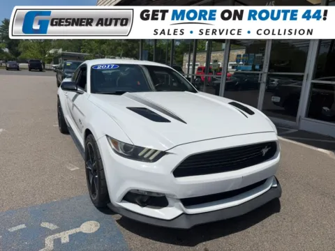 White 2017 Ford Mustang GT Premium Coupe 2D for sale in Taunton, MA