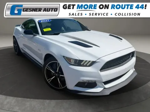 White 2017 Ford Mustang GT Premium Coupe 2D for sale in Taunton, MA