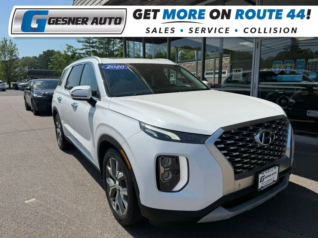 White 2020 Hyundai Palisade SEL Sport Utility 4D for sale in Taunton, MA