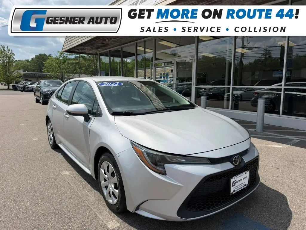 Silver 2022 Toyota Corolla LE Sedan 4D for sale in Taunton, MA