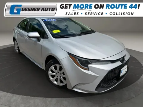 Silver 2022 Toyota Corolla LE Sedan 4D for sale in Taunton, MA