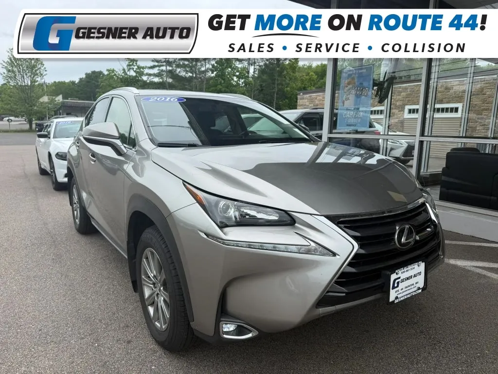 Gray 2016 Lexus NX 200t Sport Utility 4D for sale in Taunton, MA