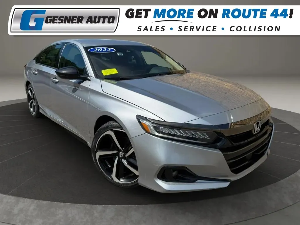 Silver 2022 Honda Accord Sport Special Edition Sedan 4D for sale in Taunton, MA