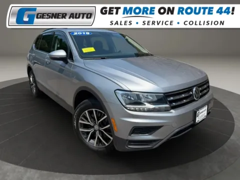 Silver 2019 Volkswagen Tiguan 2.0T SE 4MOTION Sport Utility 4D for sale in Taunton, MA