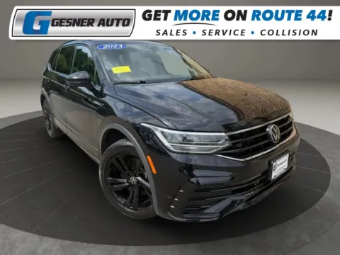 Black 2023 Volkswagen Tiguan SE R-Line Black 4MOTION Sport Utility 4D for sale in Taunton, MA