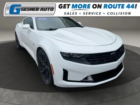 White 2020 Chevrolet Camaro LT Coupe 2D for sale in Taunton, MA