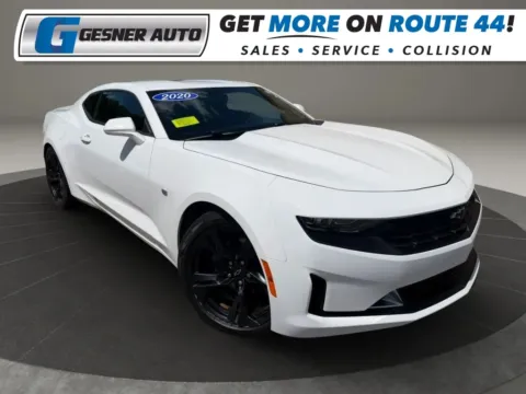 White 2020 Chevrolet Camaro LT Coupe 2D for sale in Taunton, MA