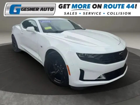 White 2020 Chevrolet Camaro LT Coupe 2D for sale in Taunton, MA
