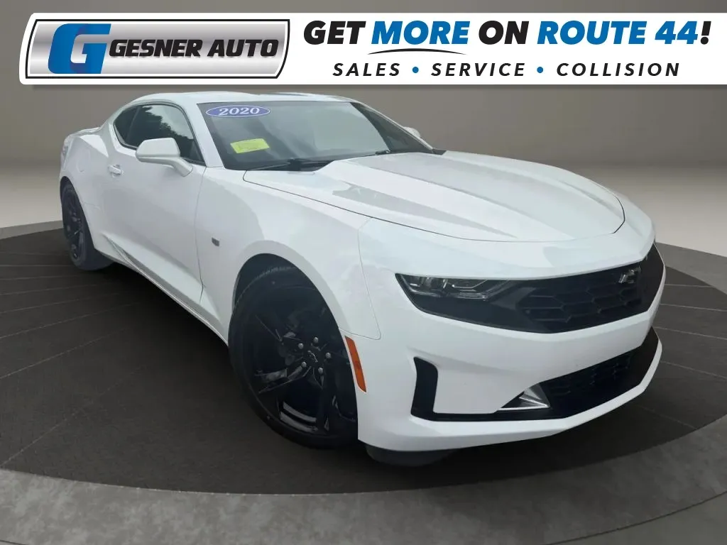White 2020 Chevrolet Camaro LT Coupe 2D for sale in Taunton, MA