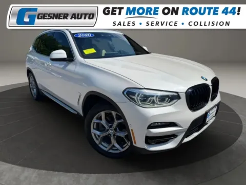 White 2020 BMW X3 xDrive30i Sport Utility 4D for sale in Taunton, MA