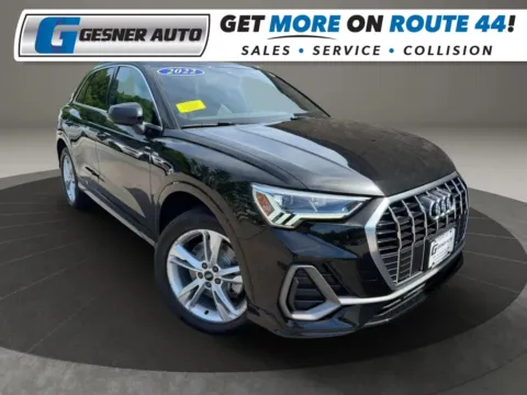 Black 2022 Audi Q3 45 TFSI S line Premium Plus Sport Utility 4D for sale in Taunton, MA
