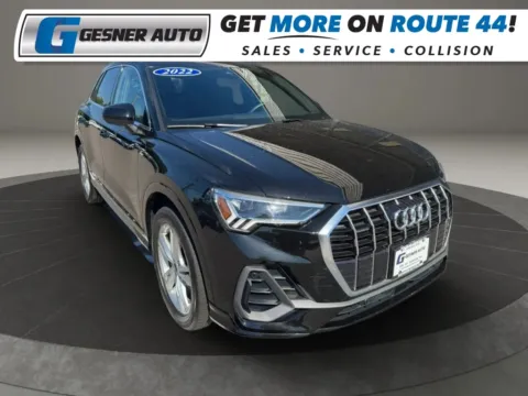 Black 2022 Audi Q3 45 TFSI S line Premium Plus Sport Utility 4D for sale in Taunton, MA