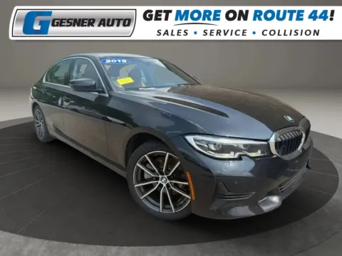 Black 2019 BMW 3 Series 330i xDrive Sedan 4D for sale in Taunton, MA