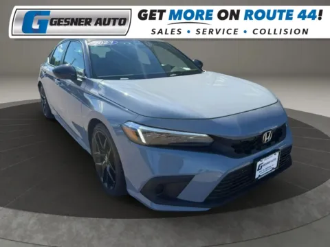 Blue 2023 Honda Civic Sport Hatchback 4D for sale in Taunton, MA