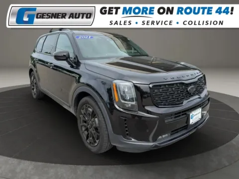 Black 2021 Kia Telluride SX Sport Utility 4D for sale in Taunton, MA