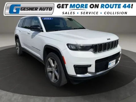 White 2021 Jeep Grand Cherokee L Limited Sport Utility 4D for sale in Taunton, MA