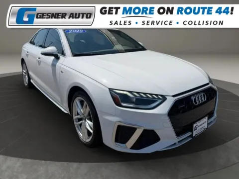 White 2020 Audi A4 45 Premium Plus Sedan 4D for sale in Taunton, MA