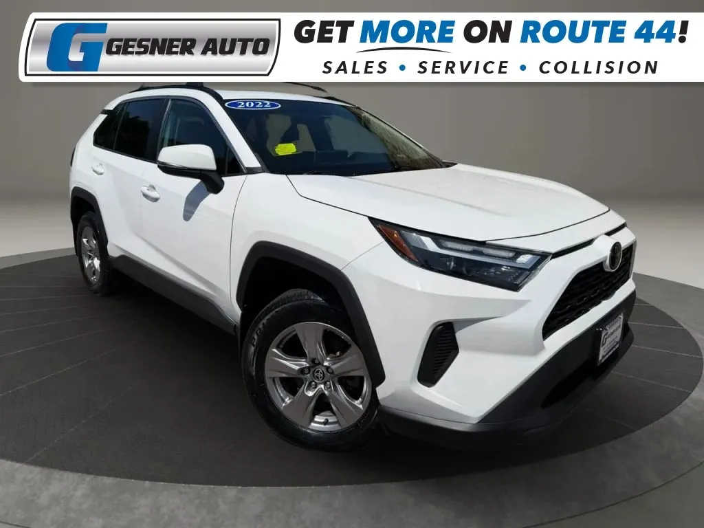 White 2022 Toyota RAV4 XLE Sport Utility 4D for sale in Taunton, MA