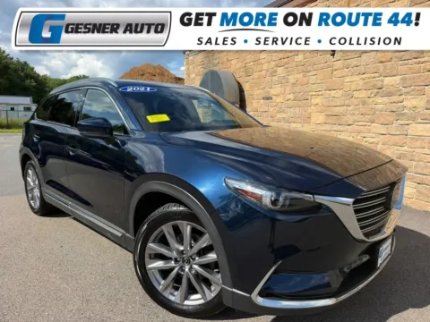 Blue 2021 MAZDA CX-9 Grand Touring Sport Utility 4D for sale in Taunton, MA