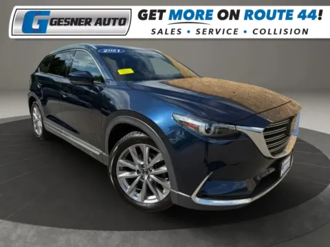Blue 2021 MAZDA CX-9 Grand Touring Sport Utility 4D for sale in Taunton, MA