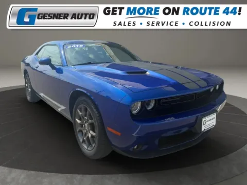 Blue 2018 Dodge Challenger GT Coupe 2D for sale in Taunton, MA