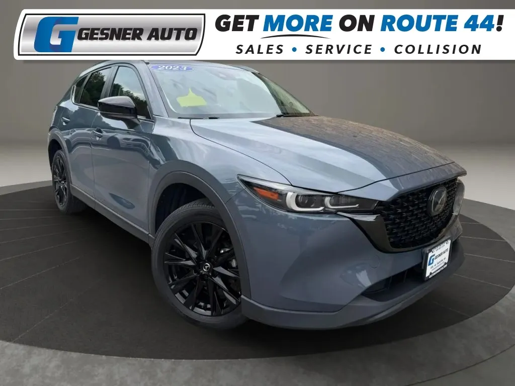 Gray 2023 MAZDA CX-5 2.5 S Carbon Edition Sport Utility 4D for sale in Taunton, MA