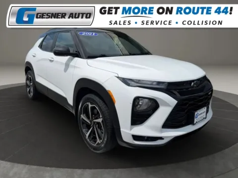 White 2021 Chevrolet Trailblazer RS Sport Utility 4D for sale in Taunton, MA
