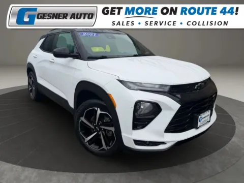 White 2021 Chevrolet Trailblazer RS Sport Utility 4D for sale in Taunton, MA