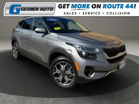 Gray 2022 Kia Seltos EX Sport Utility 4D for sale in Taunton, MA