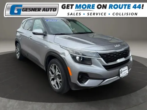 Gray 2022 Kia Seltos EX Sport Utility 4D for sale in Taunton, MA