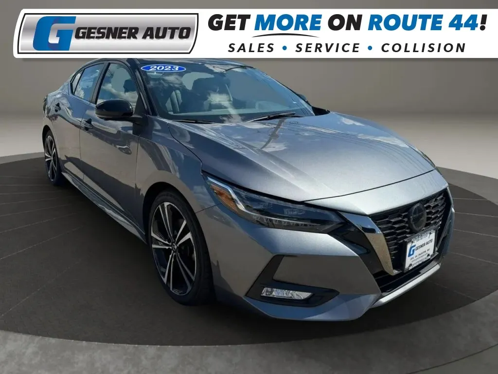 Gray 2023 Nissan Sentra SR Sedan 4D for sale in Taunton, MA