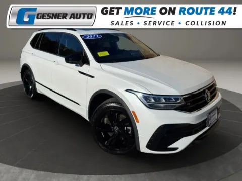 Black 2023 Volkswagen Tiguan SE R-Line Black 4MOTION Sport Utility 4D for sale in Taunton, MA