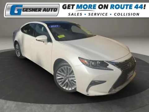White 2017 Lexus ES 350 Sedan 4D for sale in Taunton, MA