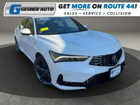 White 2023 Acura Integra 1.5T w/A-Spec Pkg Hatchback Sedan 4D for sale in Taunton, MA