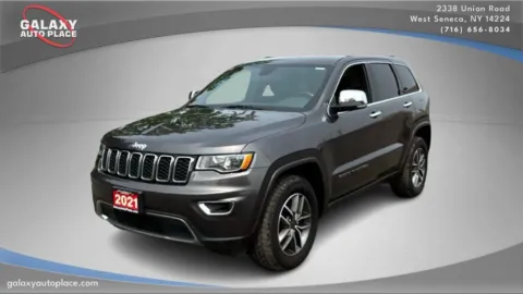 Gray 2021 Jeep Grand Cherokee Limited for sale in West Seneca, NY