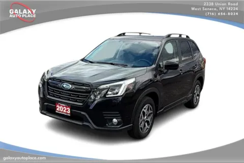 Black 2023 Subaru Forester Premium for sale in West Seneca, NY