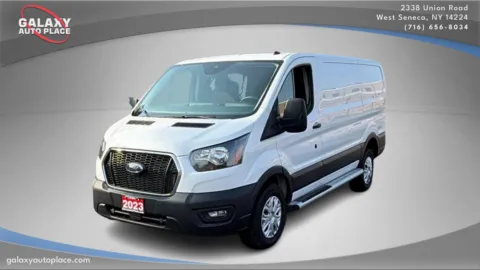 Blue 2023 Ford Transit Cargo Van 250 for sale in West Seneca, NY