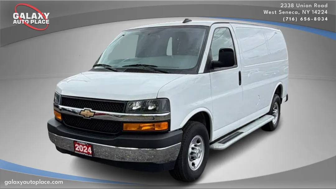 White 2024 Chevrolet Express Cargo Van 2500 for sale in West Seneca, NY