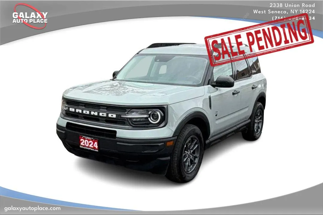 Gray 2024 Ford Bronco Sport Big Bend for sale in West Seneca, NY