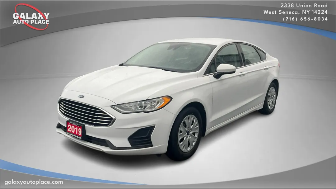 White 2019 Ford Fusion S for sale in West Seneca, NY