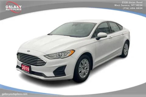 White 2019 Ford Fusion S for sale in West Seneca, NY