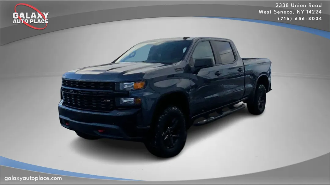 Blue 2020 Chevrolet Silverado 1500 Custom Trail Boss for sale in West Seneca, NY