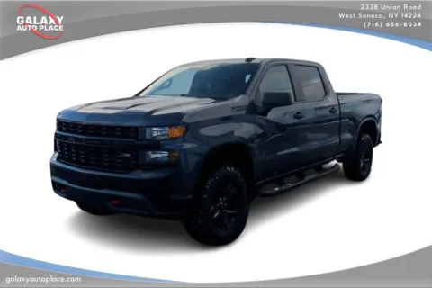 Blue 2020 Chevrolet Silverado 1500 Custom Trail Boss for sale in West Seneca, NY