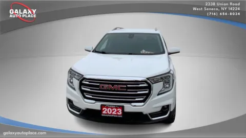 Photos of 2023 GMC Terrain SLT for sale in West Seneca, NY at Galaxy Auto Place