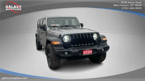 Another view of 2020 Jeep Wrangler Unlimited Willys for sale in West Seneca, NY at Galaxy Auto Place