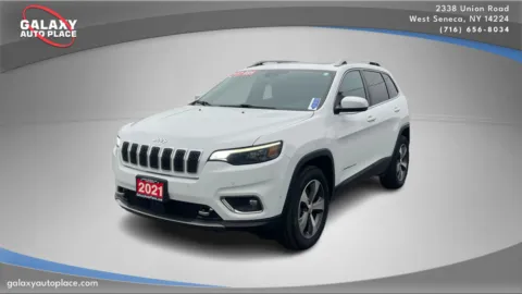 White 2021 Jeep Cherokee Limited for sale in West Seneca, NY