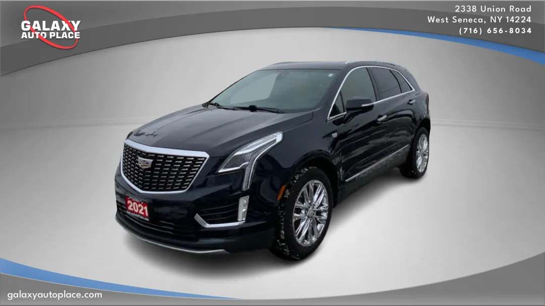 Blue 2021 Cadillac XT5 AWD Premium Luxury for sale in West Seneca, NY