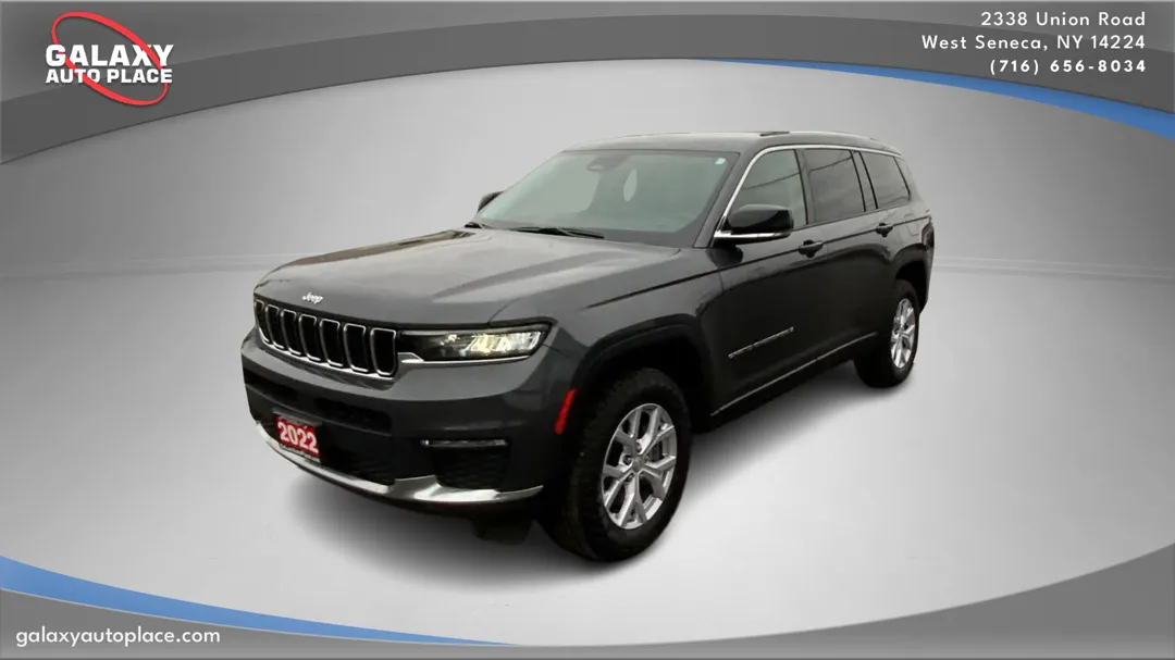 Gray 2022 Jeep Grand Cherokee L Limited for sale in West Seneca, NY