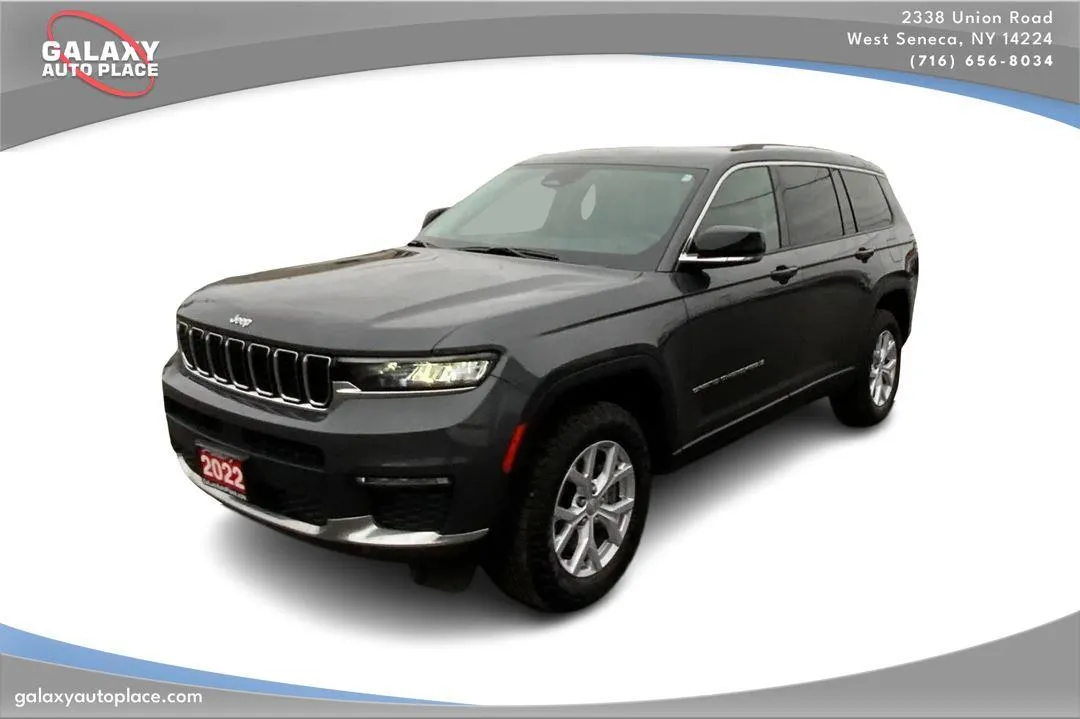 Gray 2022 Jeep Grand Cherokee L Limited for sale in West Seneca, NY